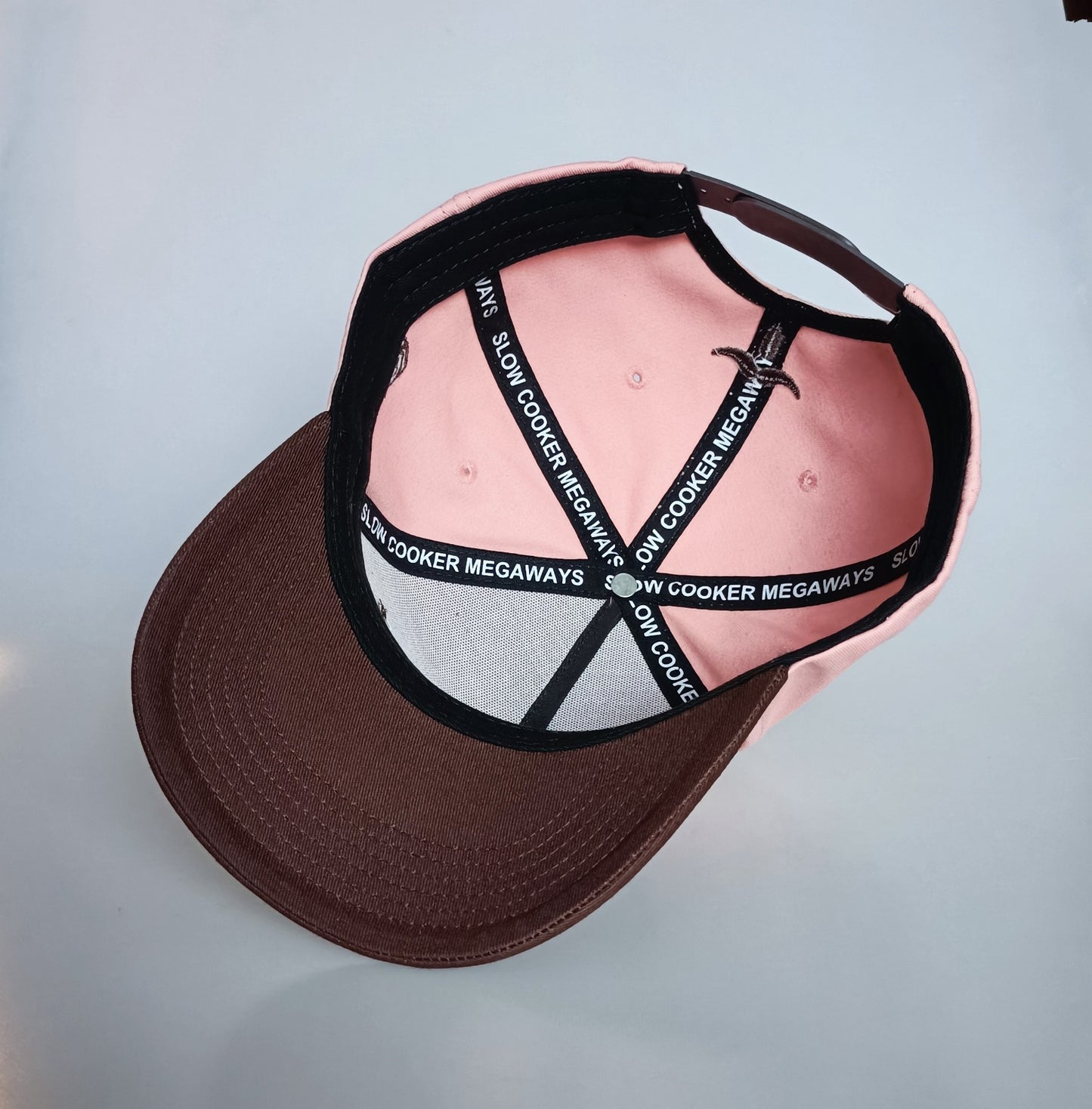Pink/Brown Cap