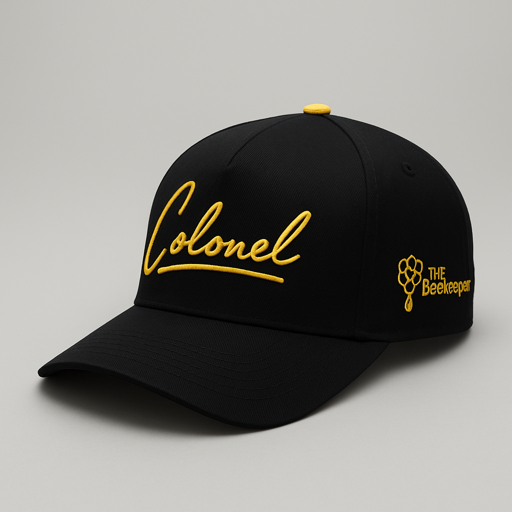 Yellow/Black Colonel Cap